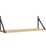 VidaXL Wandschappen 2 st 80x25x25,5 cm bewerkt hout sonoma eikenkleur