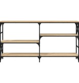 VidaXL Wandtafel 150x29x76,5 cm bewerkt hout sonoma eikenkleurig