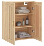 VidaXL Wandkast 69,5x34x90 cm bewerkt hout sonoma eikenkleurig
