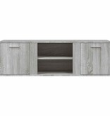 VidaXL Tv-meubel 120x34x37 cm bewerkt hout grijs sonoma eikenkleurig