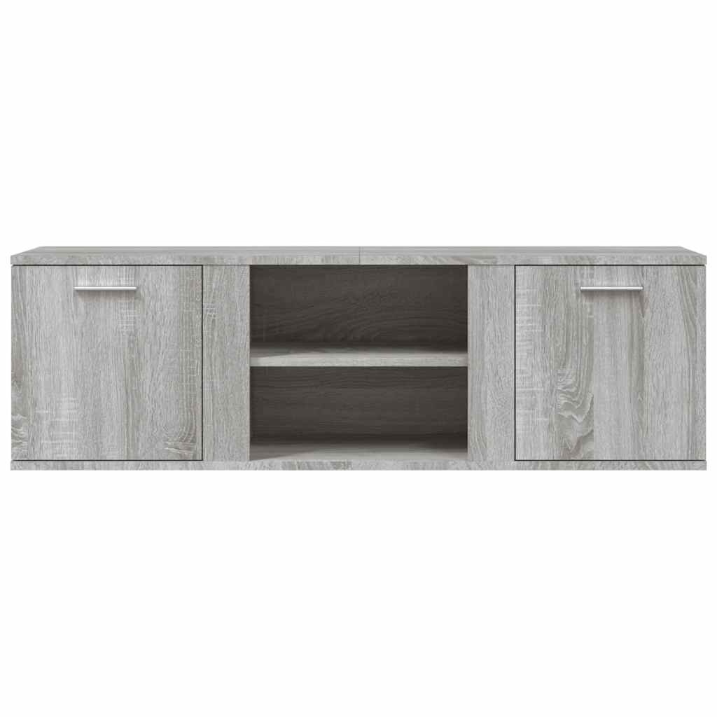 VidaXL Tv-meubel 120x34x37 cm bewerkt hout grijs sonoma eikenkleurig