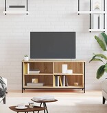 VidaXL Tv-meubel 100x40x50 cm bewerkt hout sonoma eikenkleurig