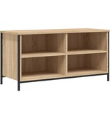 VidaXL Tv-meubel 100x40x50 cm bewerkt hout sonoma eikenkleurig