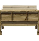VidaXL Picknicktafel voor kinderen 88x122x58 cm geïmpregneerd hout
