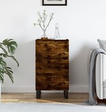 VidaXL Dressoir 40x35x70 cm bewerkt hout gerookt eikenkleurig