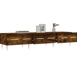 VidaXL Tv-meubel 150x36x30 cm bewerkt hout gerookt eikenkleurig