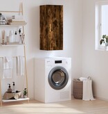 VidaXL Hangkast 34,5x34x90 cm gerookt eikenkleurig