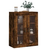 VidaXL Hangkast 69,5x34x90 cm gerookt eikenkleurig