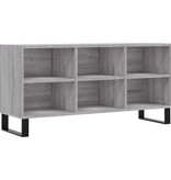 VidaXL Tv-meubel 103,5x30x50 cm bewerkt hout grijs sonoma eikenkleurig