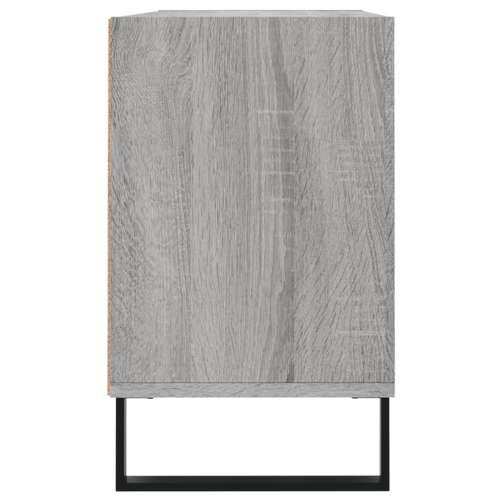 VidaXL Tv-meubel 103,5x30x50 cm bewerkt hout grijs sonoma eikenkleurig