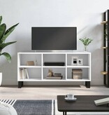 VidaXL Tv-meubel 103,5x30x50 cm bewerkt hout wit