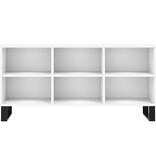 VidaXL Tv-meubel 103,5x30x50 cm bewerkt hout wit