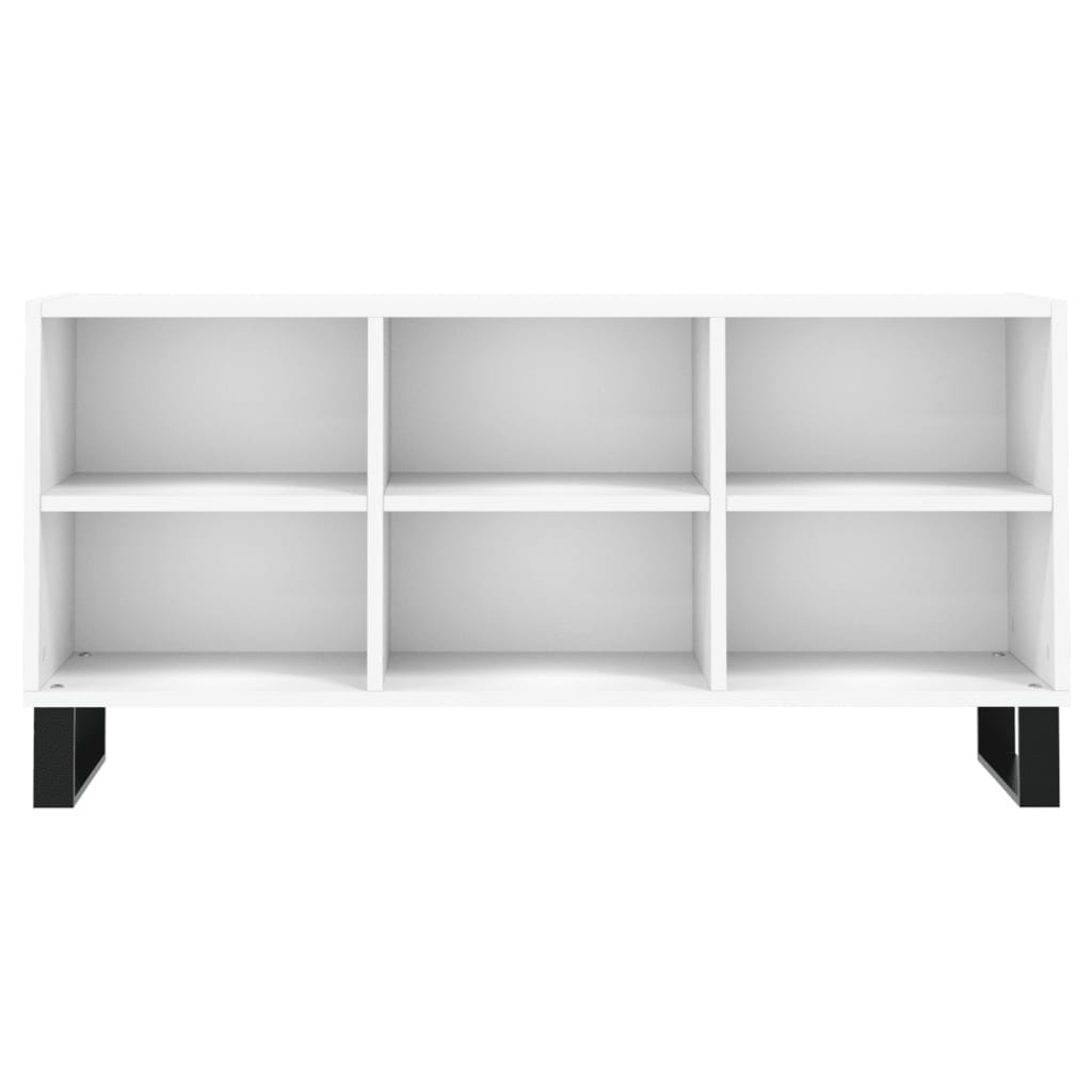 VidaXL Tv-meubel 103,5x30x50 cm bewerkt hout wit