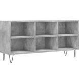 VidaXL Tv-meubel 103,5x30x50 cm bewerkt hout betongrijs