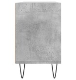 VidaXL Tv-meubel 103,5x30x50 cm bewerkt hout betongrijs