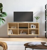 VidaXL Tv-meubel 103,5x30x50 cm bewerkt hout sonoma eikenkleurig