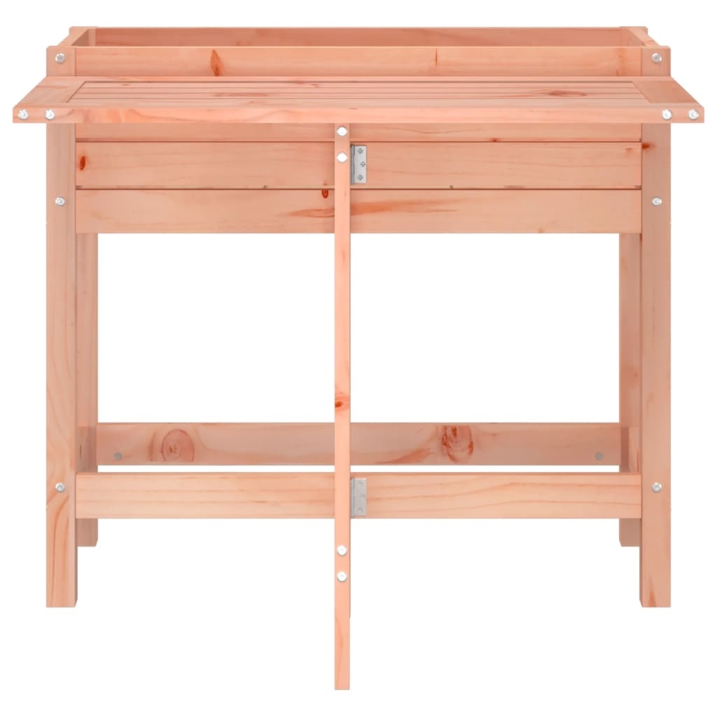 VidaXL Plantenbak met inklapbaar tafelblad massief douglashout