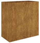VidaXL Plantenbak 80x40x80 cm cortenstaal