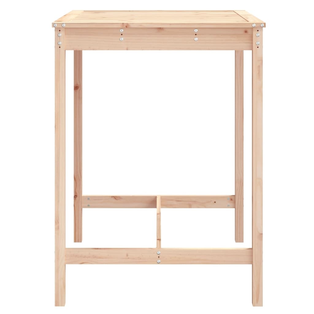 VidaXL Tuintafel 82,5x82,5x110 cm massief grenenhout