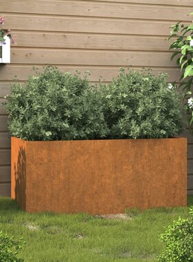 VidaXL Plantenbak 62x40x39 cm cortenstaal