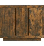 VidaXL Dressoir 92x35x75 cm bewerkt hout gerookt eikenkleurig