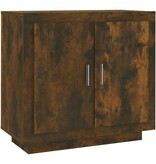 VidaXL Dressoir 80x40x75 cm bewerkt hout gerookt eikenkleurig