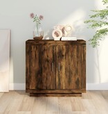 VidaXL Dressoir 80x40x75 cm bewerkt hout gerookt eikenkleurig