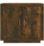 VidaXL Dressoir 80x40x75 cm bewerkt hout gerookt eikenkleurig