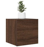 VidaXL Tv-wandmeubelen 4 st 30,5x30x30 cm bruin eikenkleur