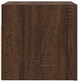 VidaXL Tv-wandmeubelen 4 st 30,5x30x30 cm bruin eikenkleur