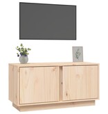 VidaXL Tv-meubel 80x35x40,5 cm massief grenenhout