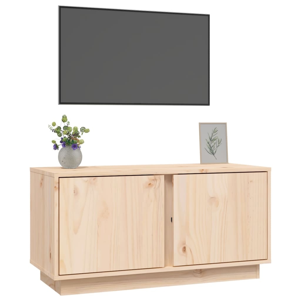 VidaXL Tv-meubel 80x35x40,5 cm massief grenenhout