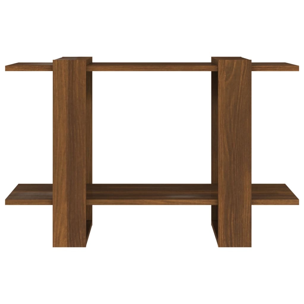 VidaXL Boekenkast/kamerscherm 80x30x51 cm bruin eikenkleur