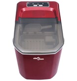 VidaXL IJsblokjesmachine 1,4 L 15 kg/24 u rood