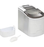 VidaXL IJsblokjesmachine 2,4 L 15 kg/24 u zilver