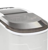 VidaXL IJsblokjesmachine 2,4 L 15 kg/24 u zilver