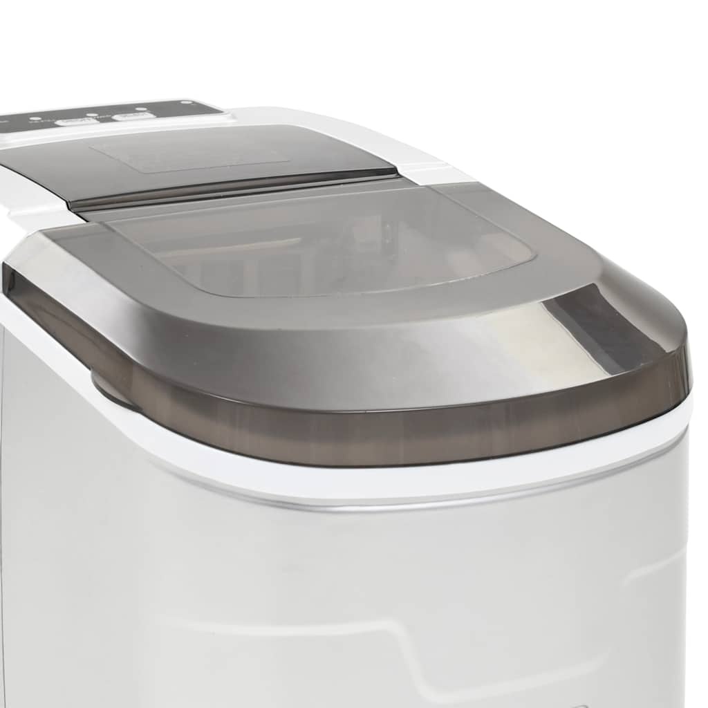 VidaXL IJsblokjesmachine 2,4 L 15 kg/24 u zilver