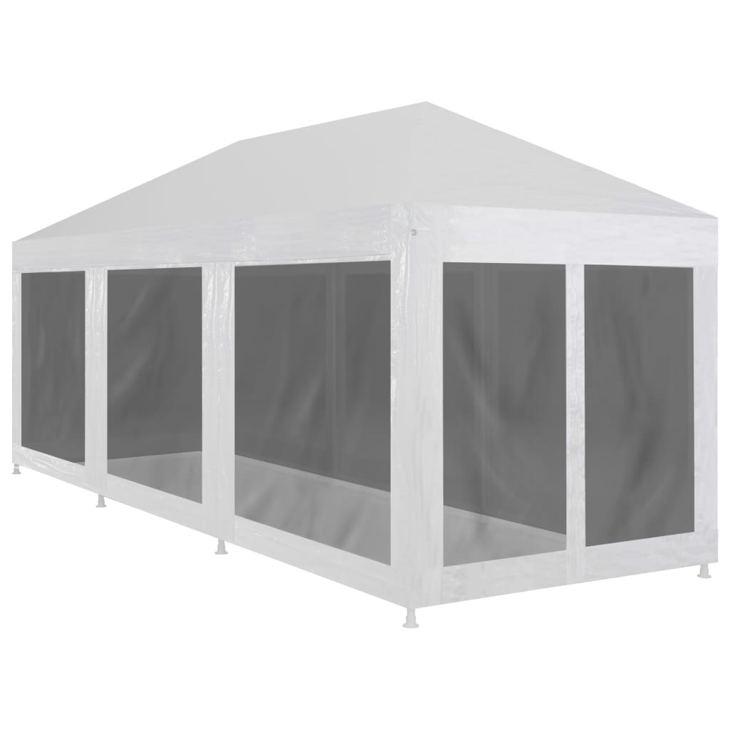 VidaXL Partytent met 8 mesh zijwanden 9x3 m