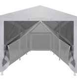 VidaXL Partytent met 8 mesh zijwanden 9x3 m