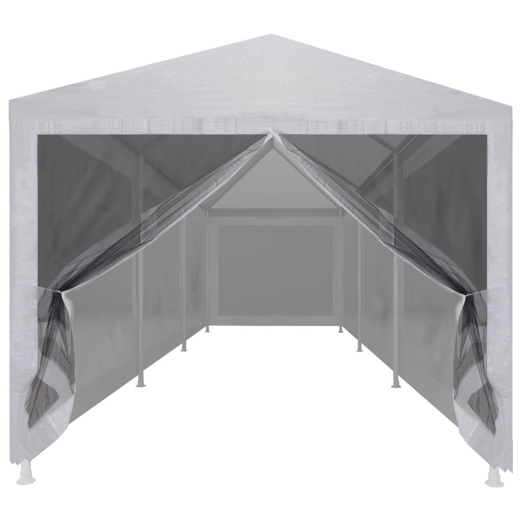 VidaXL Partytent met 8 mesh zijwanden 9x3 m
