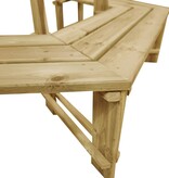 VidaXL Tuinbank 240 cm geïmpregneerd grenenhout