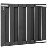 VidaXL Poort 100x80 cm HKC grijs