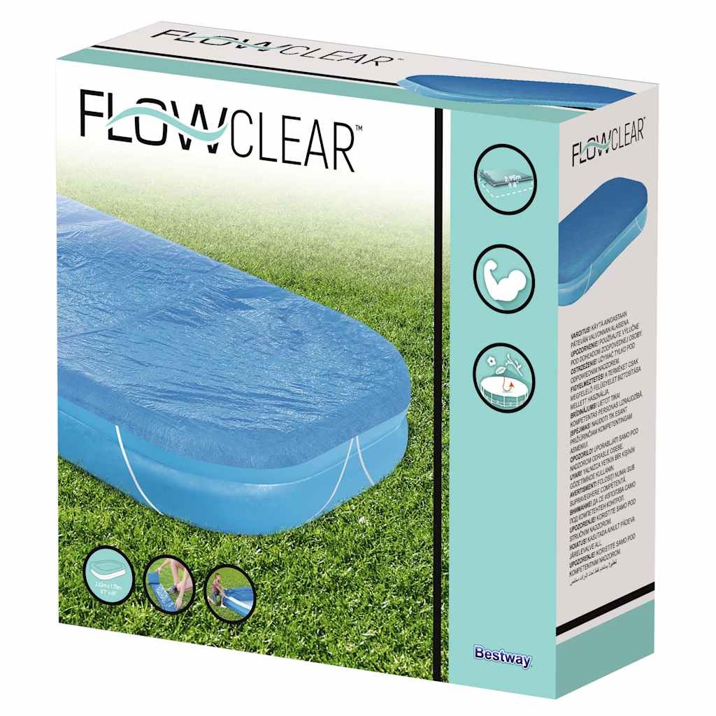 VidaXL Zwembadhoes Flowclear 262x175x51 cm