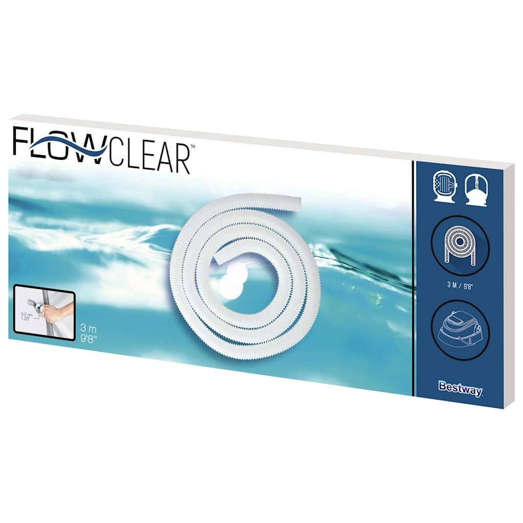 VidaXL Vervangingsslang Flowclear 32 mm