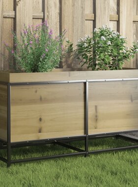 VidaXL Plantenbak 100x40x50 cm geïmpregneerd grenenhout