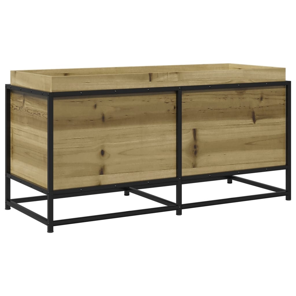 VidaXL Plantenbak 100x40x50 cm geïmpregneerd grenenhout