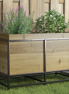 VidaXL Plantenbak 80x40x50 cm geïmpregneerd grenenhout
