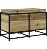 VidaXL Plantenbak 80x40x50 cm geïmpregneerd grenenhout