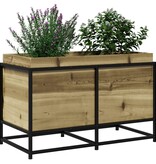VidaXL Plantenbak 80x40x50 cm geïmpregneerd grenenhout