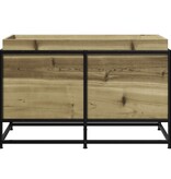 VidaXL Plantenbak 80x40x50 cm geïmpregneerd grenenhout